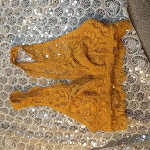 Gold Bralette size Small from mystery maker